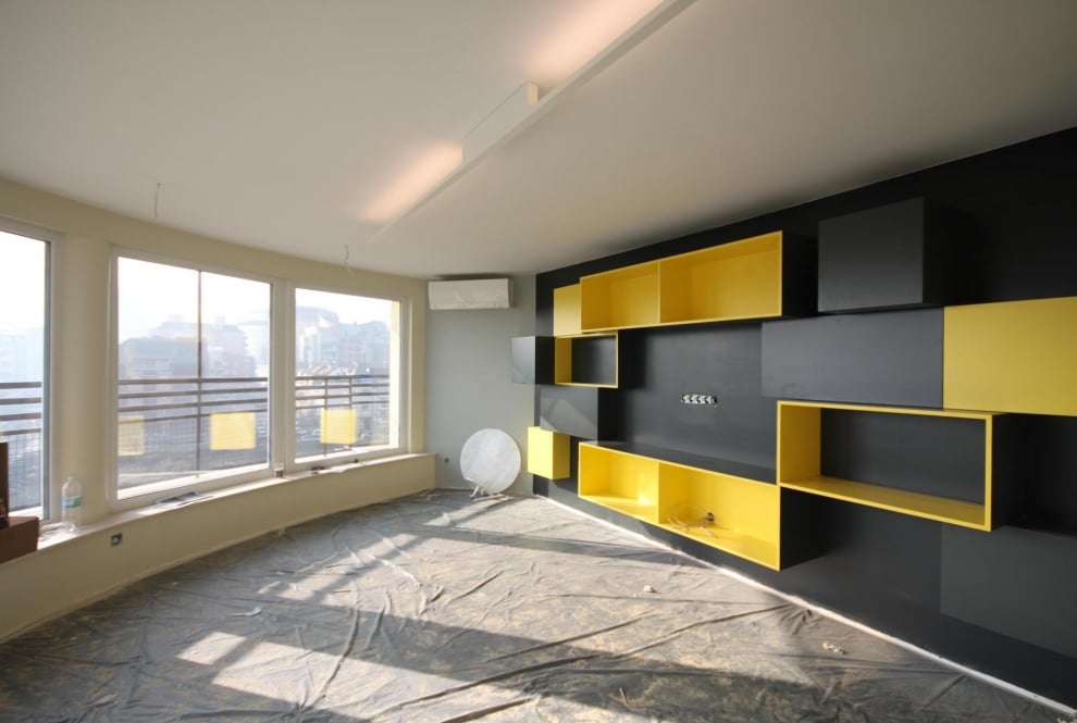 Процеса на работа в мезонет кв.